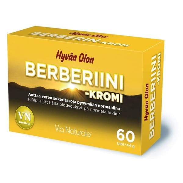 VN Berberiini+Kromi aineenvaihd.  60tbl